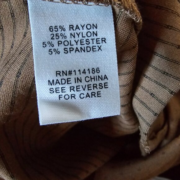 NWT ADYSON PARKER Dot Jacquard Split Hem in Natural Jacquard Size 8 - Picture 7 of 7